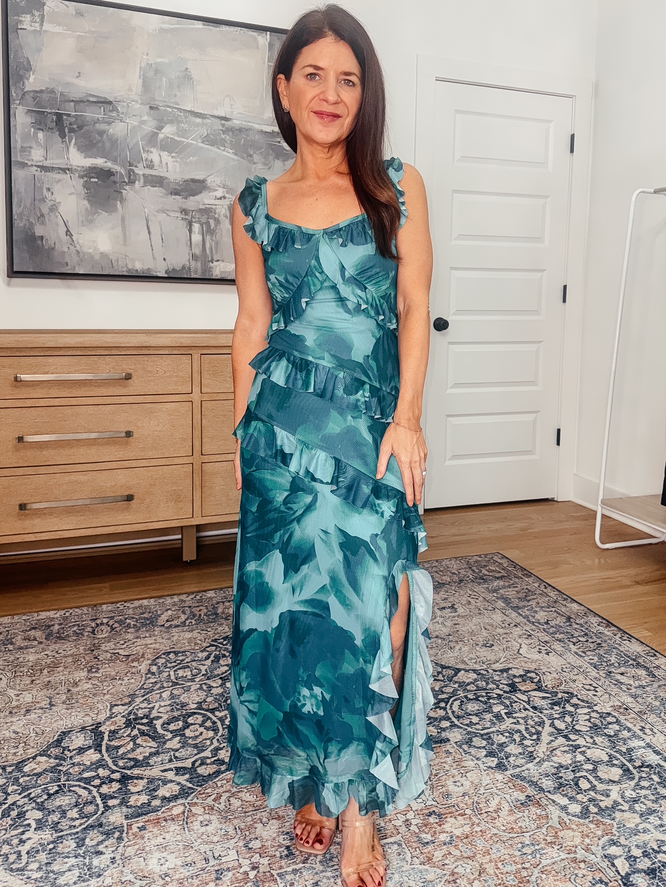 elegant long evening dresses with sleeves Jessi Dress Marmalade-shop Women's Plus Size Occasion width:N